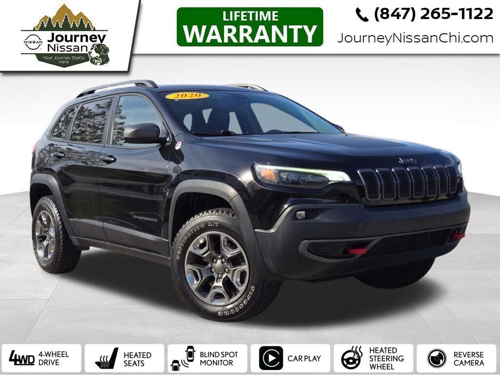 used 2020 Jeep Cherokee car, priced at $23,759