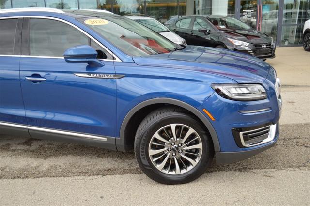 used 2020 Lincoln Nautilus car, priced at $25,091