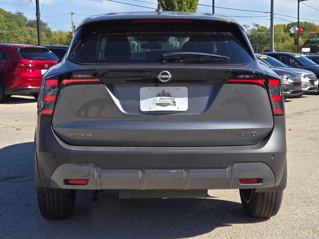 new 2025 Nissan Kicks car, priced at $25,221