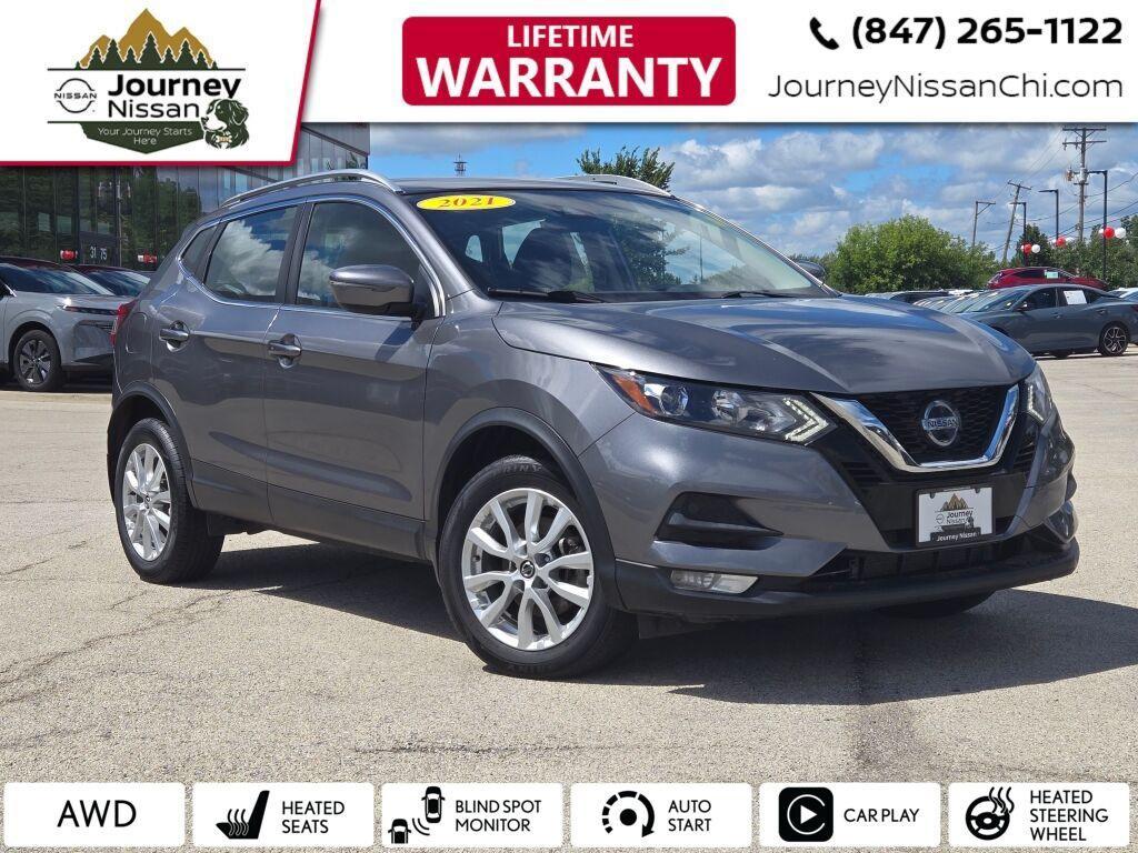 used 2021 Nissan Rogue Sport car, priced at $18,491