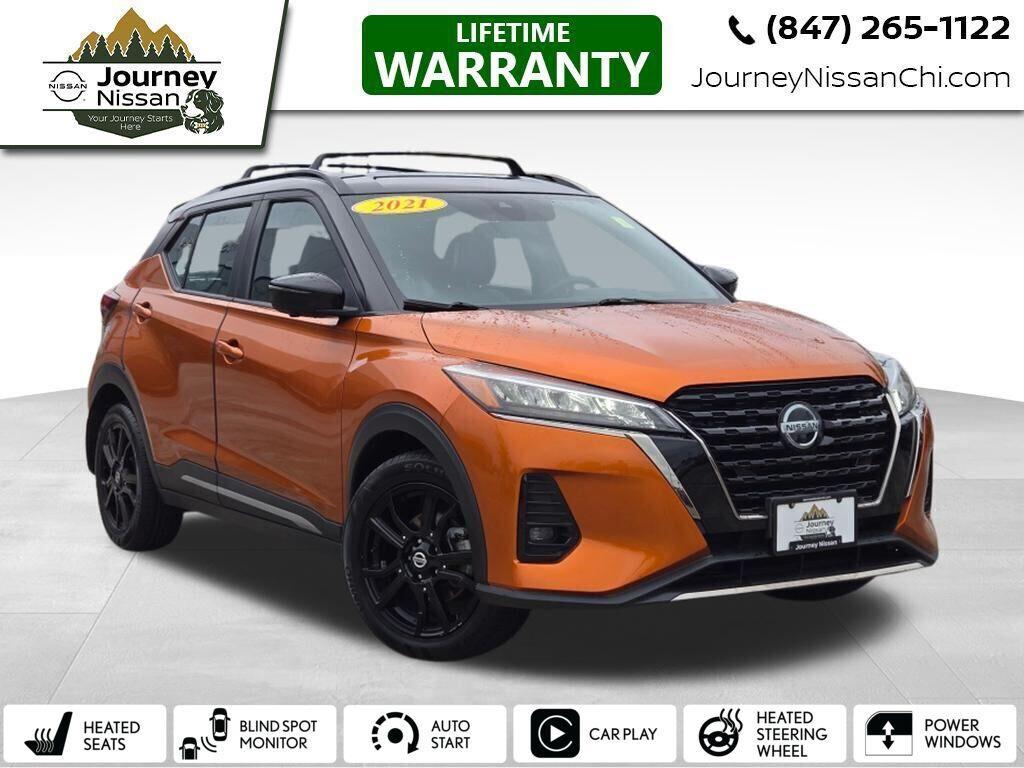 used 2021 Nissan Kicks car, priced at $15,887