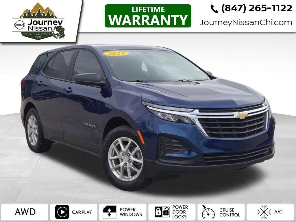 used 2023 Chevrolet Equinox car, priced at $17,197