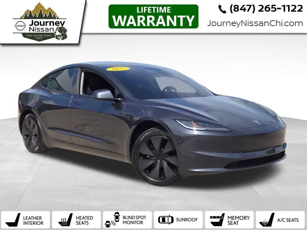 used 2025 Tesla Model 3 car, priced at $36,298