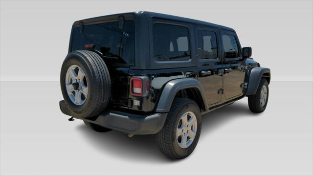 used 2020 Jeep Wrangler Unlimited car, priced at $22,958