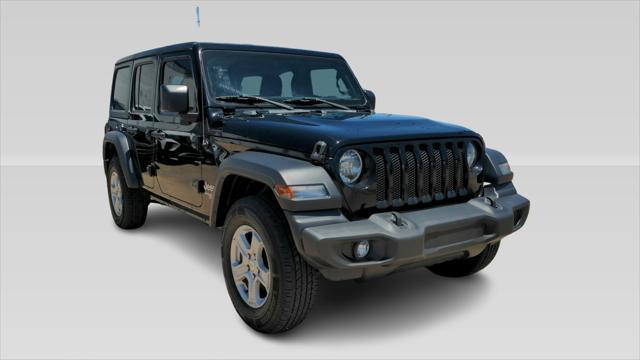 used 2020 Jeep Wrangler Unlimited car, priced at $22,958