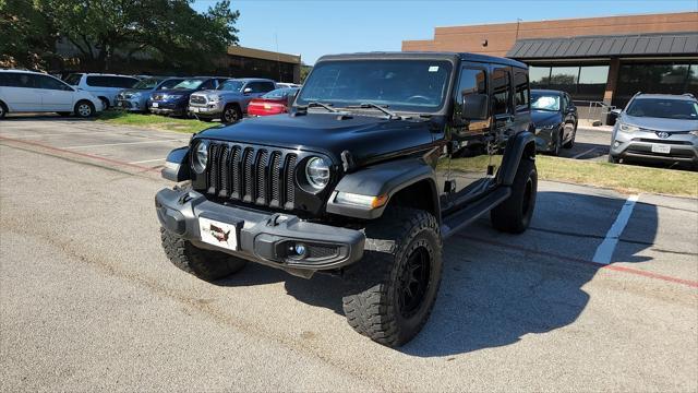 used 2018 Jeep Wrangler Unlimited car, priced at $25,433