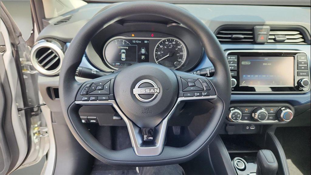 new 2025 Nissan Versa car, priced at $20,704
