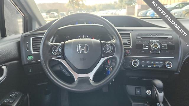 used 2015 Honda Civic car, priced at $13,236