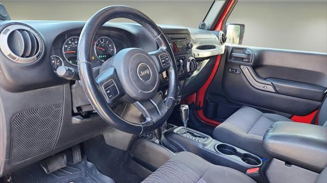 used 2011 Jeep Wrangler Unlimited car, priced at $12,258