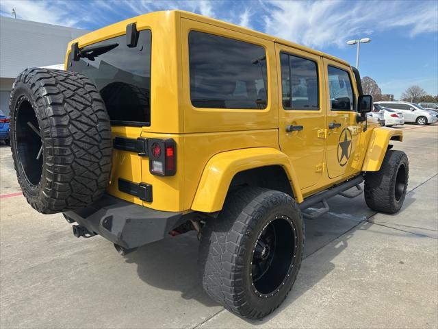 used 2015 Jeep Wrangler Unlimited car, priced at $20,000