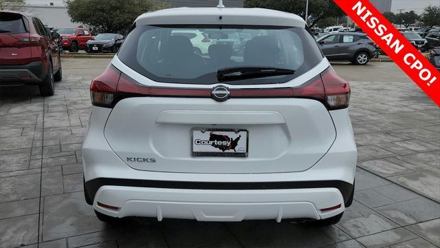 used 2024 Nissan Kicks car, priced at $17,998