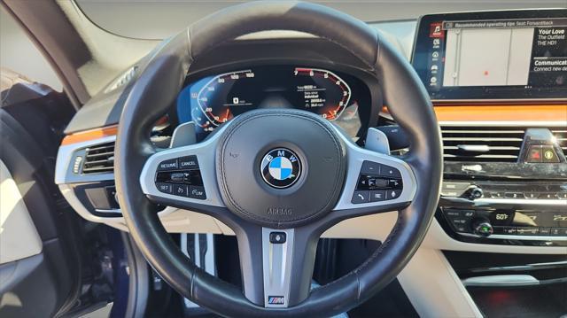 used 2021 BMW M550 car, priced at $35,177