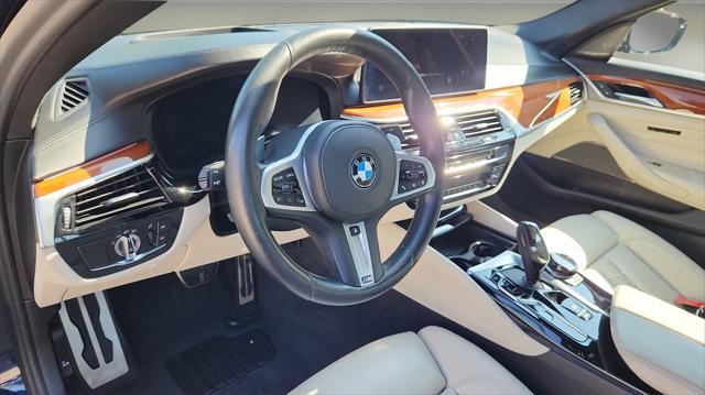 used 2021 BMW M550 car, priced at $35,177