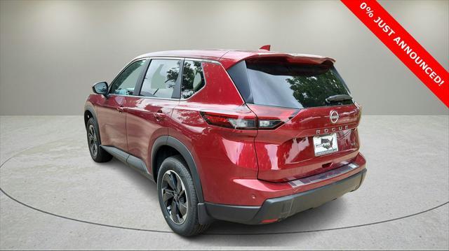 new 2024 Nissan Rogue car, priced at $32,357