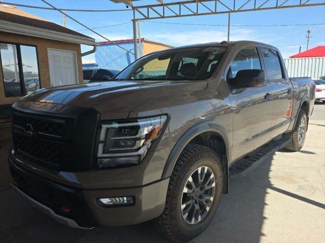 used 2021 Nissan Titan car, priced at $33,216