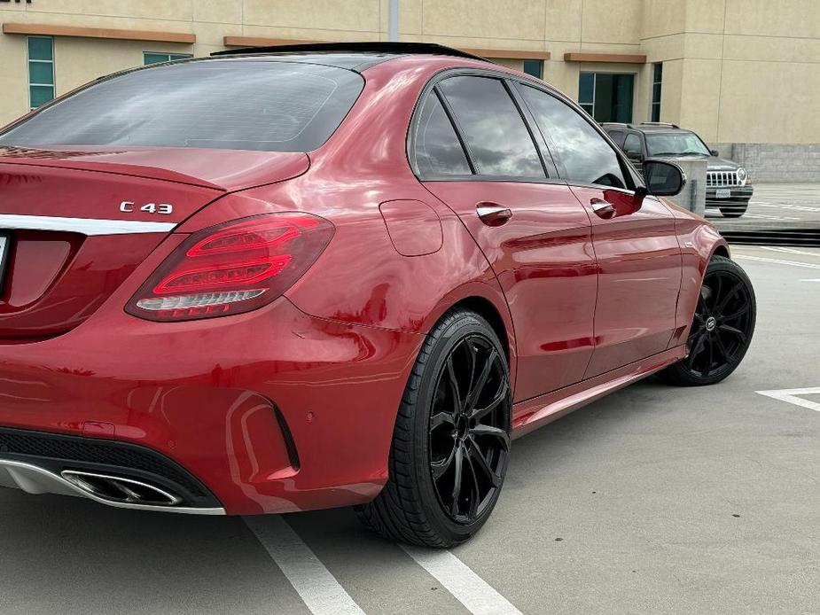 used 2018 Mercedes-Benz AMG C 43 car, priced at $29,329