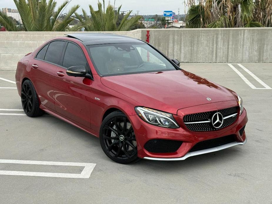 used 2018 Mercedes-Benz AMG C 43 car, priced at $29,329