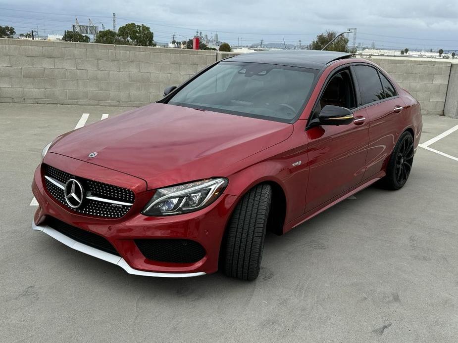 used 2018 Mercedes-Benz AMG C 43 car, priced at $29,329