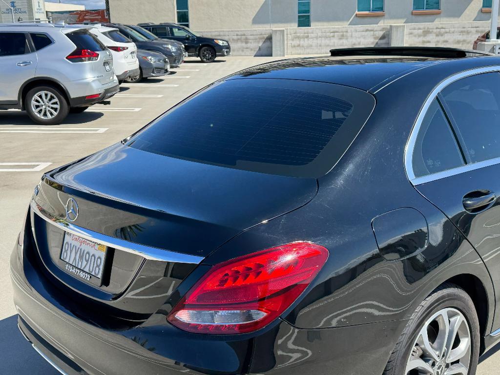 used 2018 Mercedes-Benz C-Class car, priced at $14,995