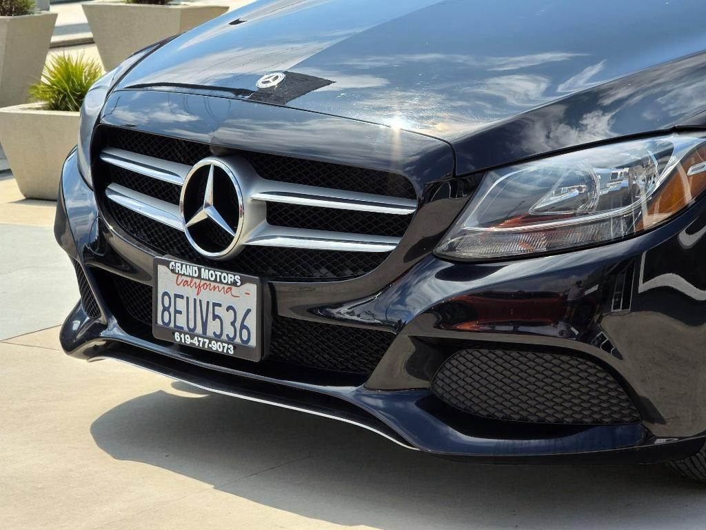 used 2018 Mercedes-Benz C-Class car, priced at $17,455