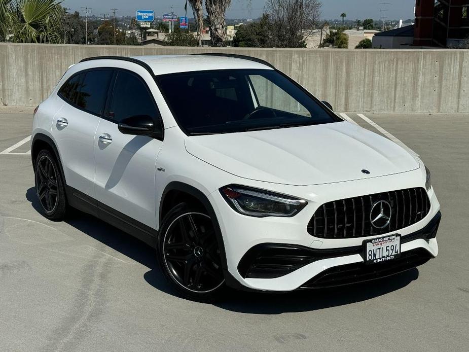 used 2021 Mercedes-Benz AMG GLA 35 car, priced at $27,995