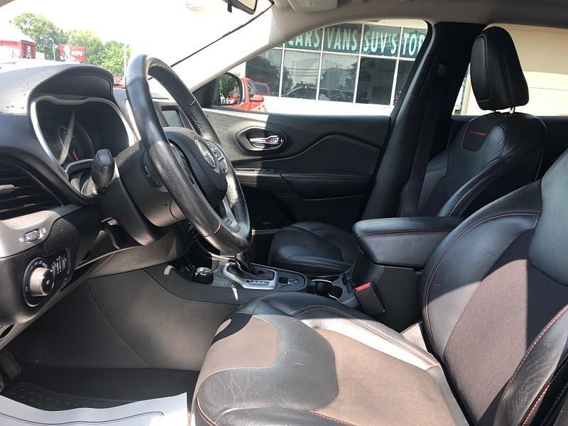 used 2015 Jeep Cherokee car, priced at $12,999