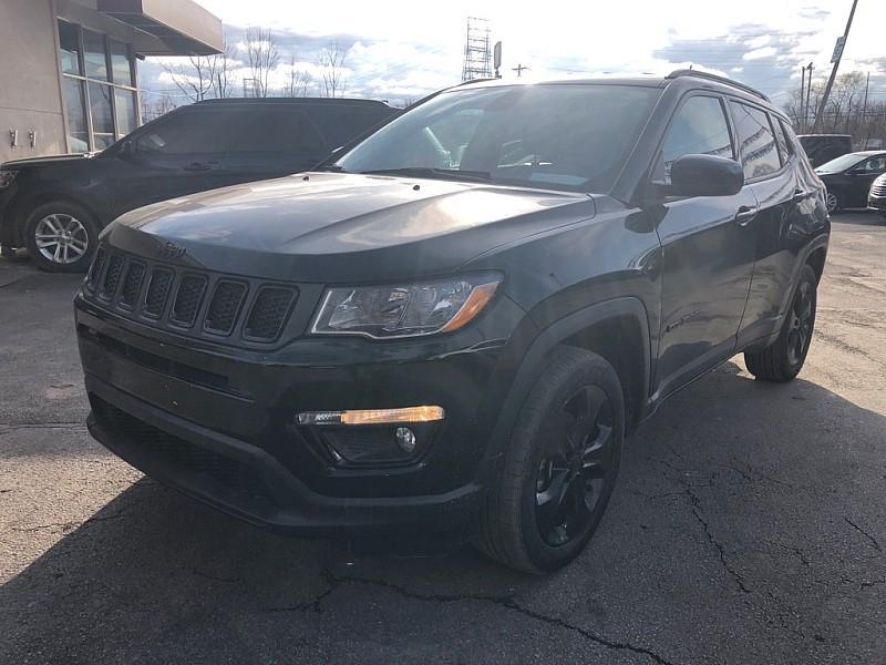 used 2021 Jeep Compass car, priced at $19,500