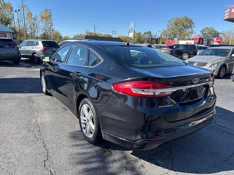 used 2018 Ford Fusion car, priced at $9,500