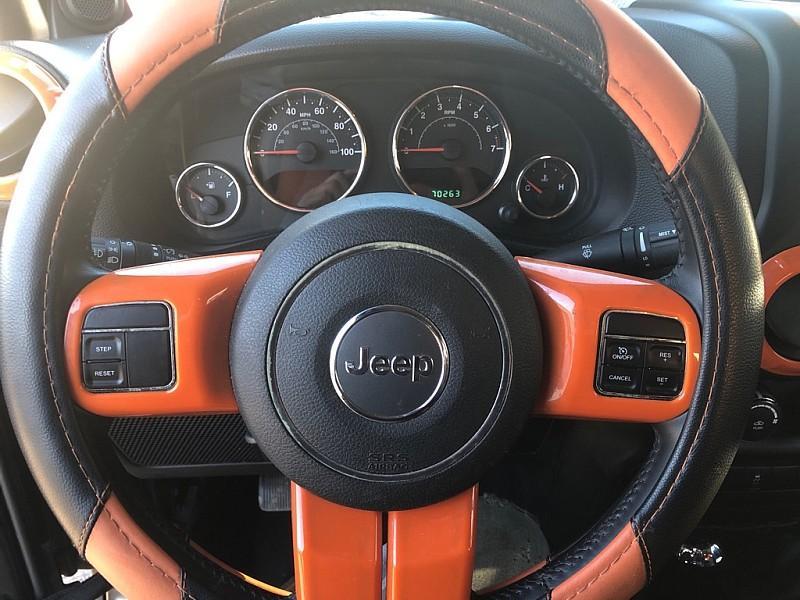used 2014 Jeep Wrangler Unlimited car, priced at $21,999