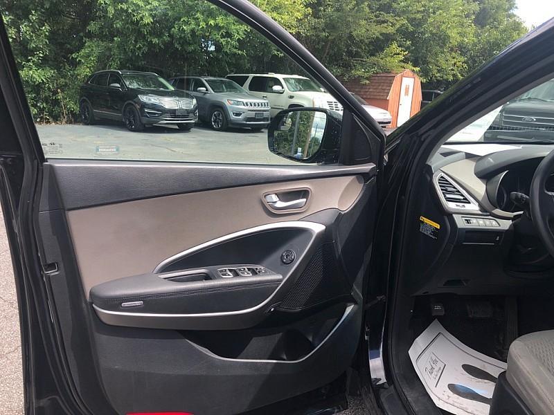 used 2017 Hyundai Santa Fe car, priced at $10,000