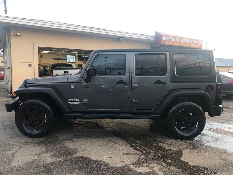 used 2016 Jeep Wrangler Unlimited car, priced at $12,999