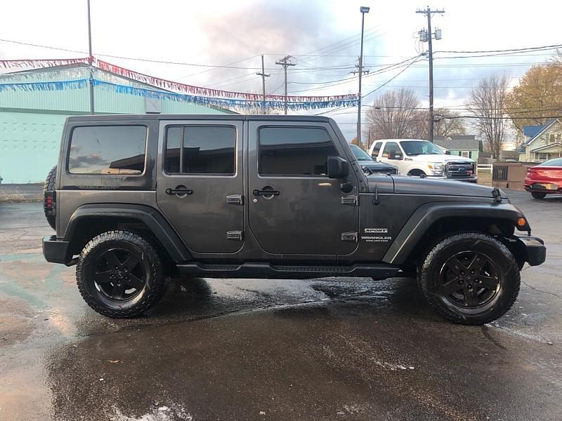 used 2016 Jeep Wrangler Unlimited car, priced at $12,999