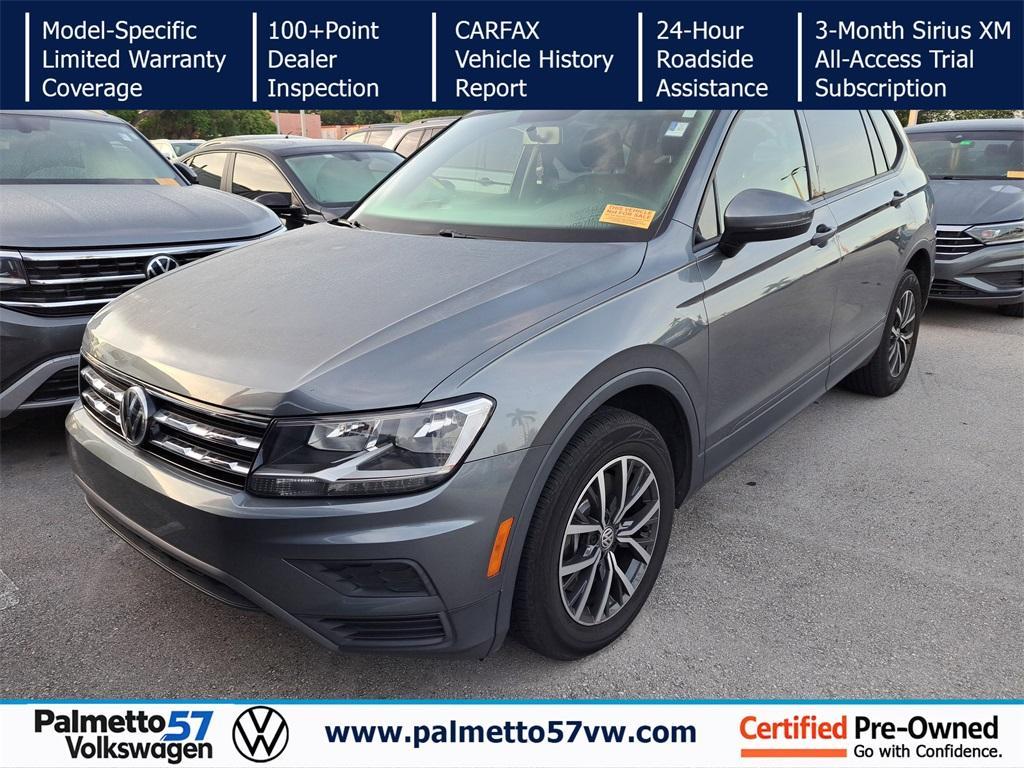 used 2021 Volkswagen Tiguan car, priced at $15,166