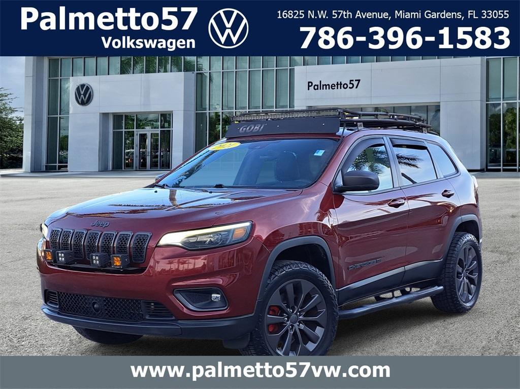 used 2021 Jeep Cherokee car, priced at $18,699