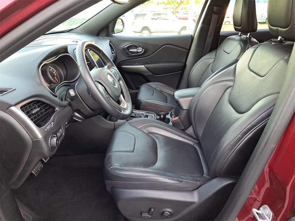 used 2021 Jeep Cherokee car, priced at $18,699