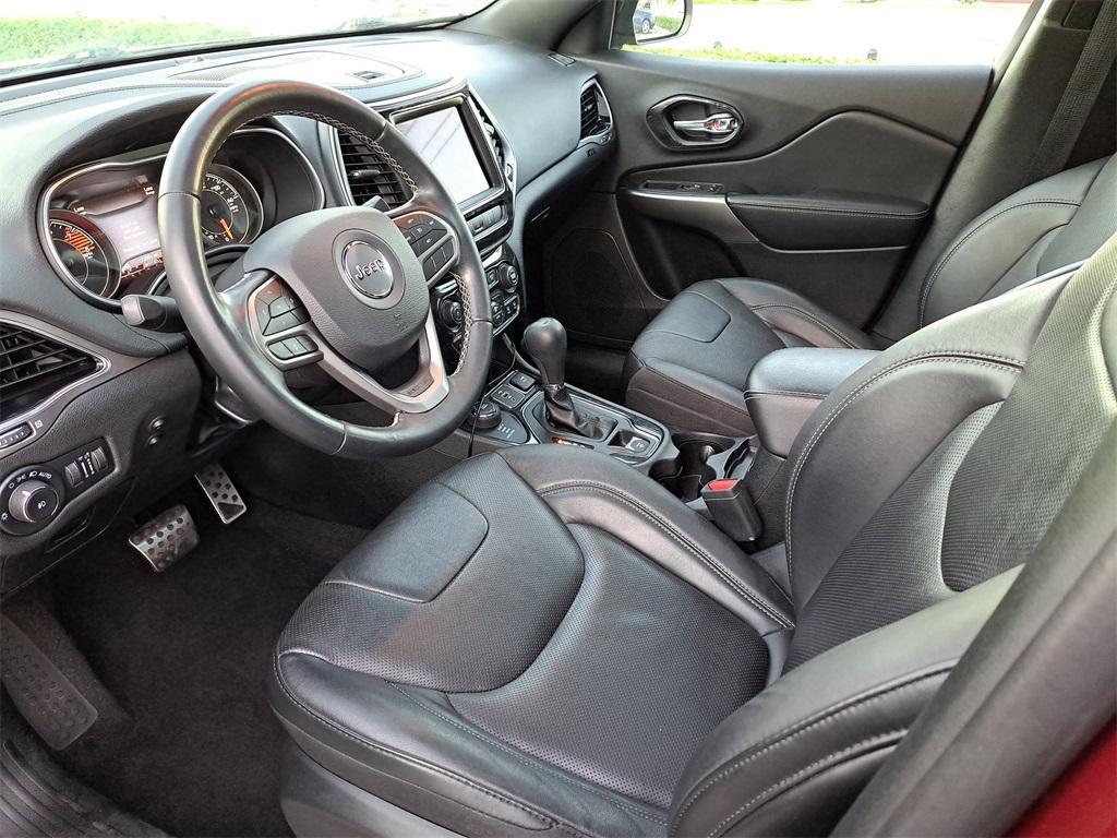 used 2021 Jeep Cherokee car, priced at $18,699