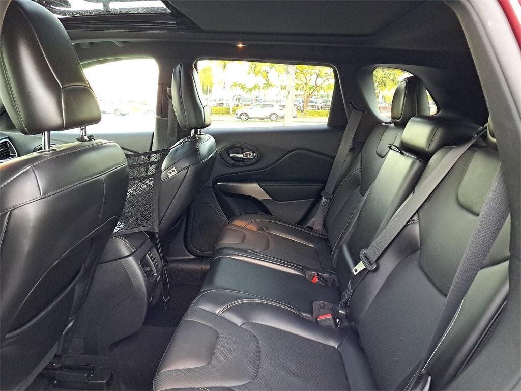used 2021 Jeep Cherokee car, priced at $18,699