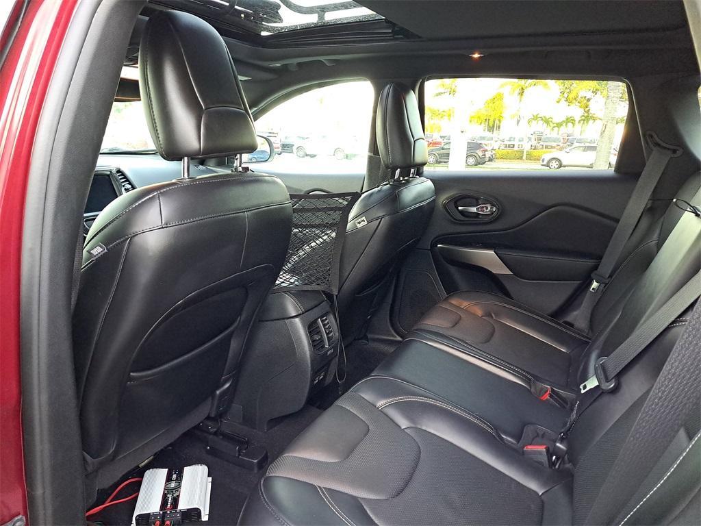 used 2021 Jeep Cherokee car, priced at $18,699