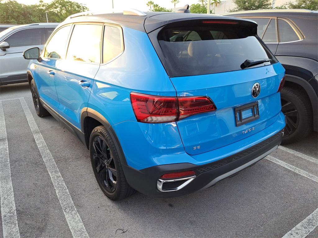 used 2023 Volkswagen Taos car, priced at $20,451