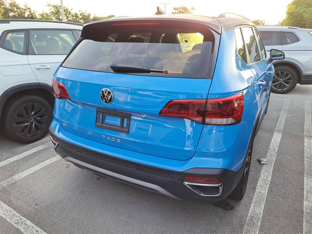 used 2023 Volkswagen Taos car, priced at $20,451