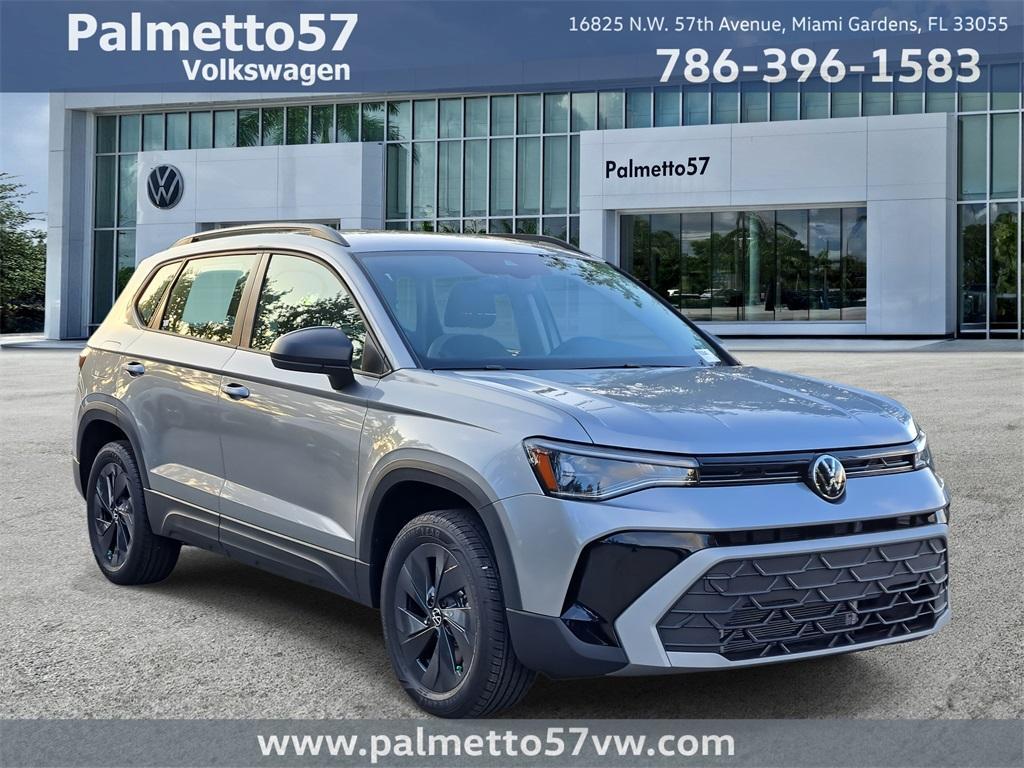 new 2025 Volkswagen Taos car, priced at $26,054