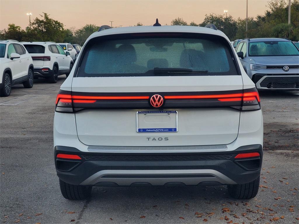 new 2025 Volkswagen Taos car, priced at $25,159