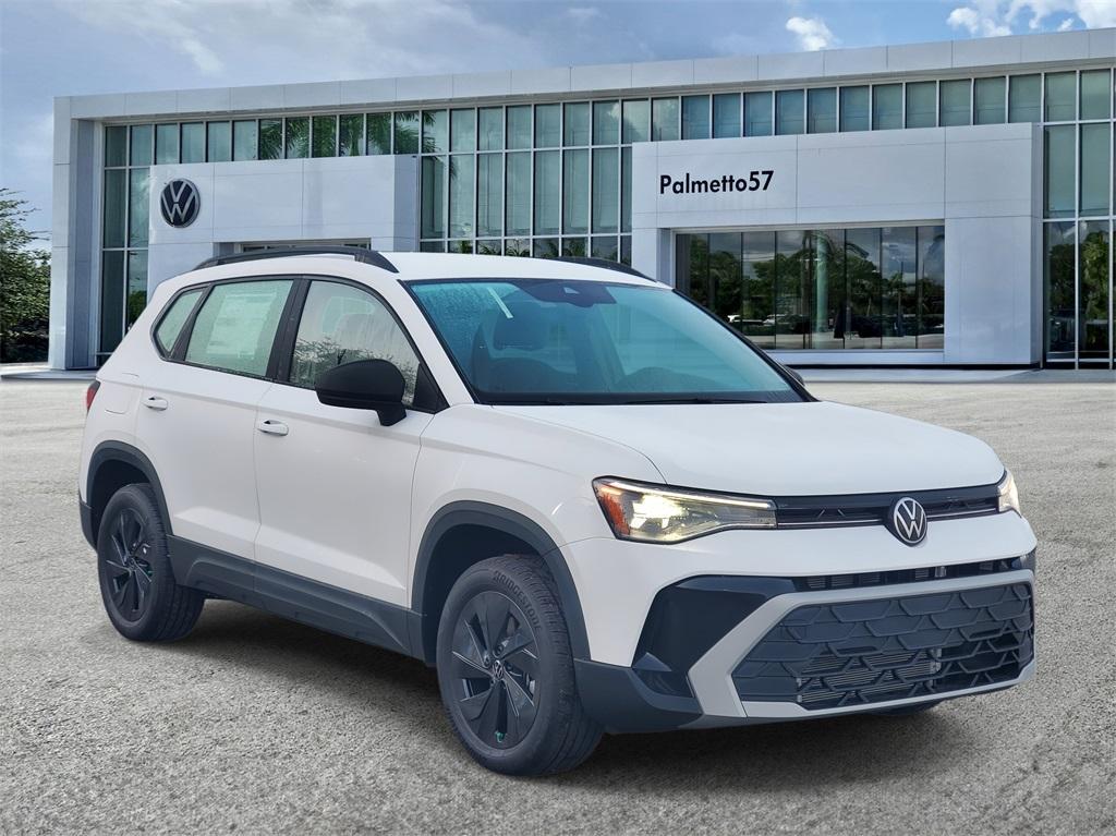 new 2025 Volkswagen Taos car, priced at $25,159
