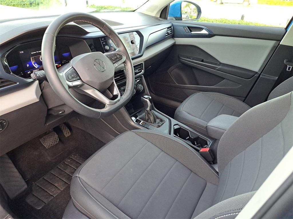 used 2023 Volkswagen Taos car, priced at $18,856