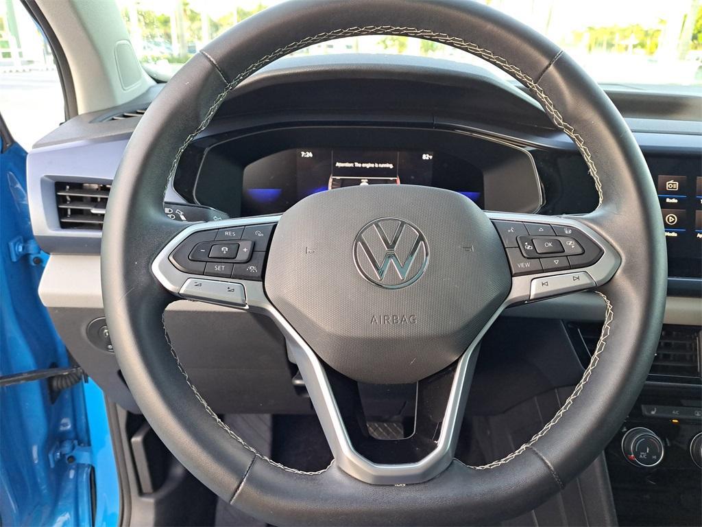 used 2023 Volkswagen Taos car, priced at $18,856