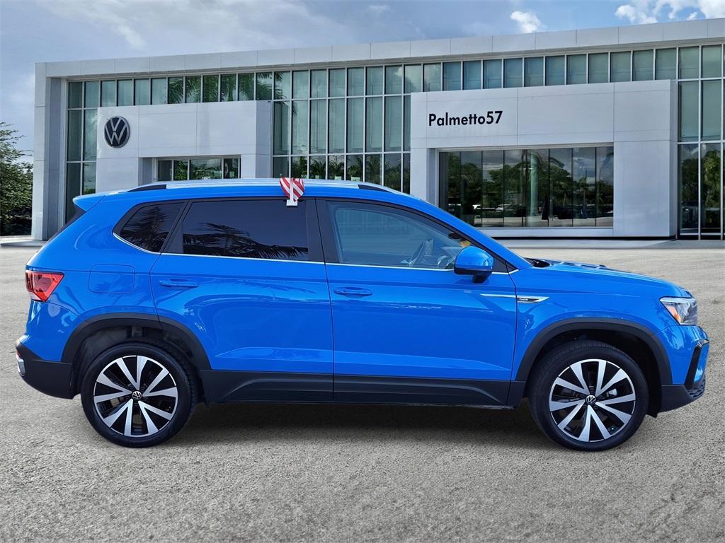 used 2023 Volkswagen Taos car, priced at $18,856