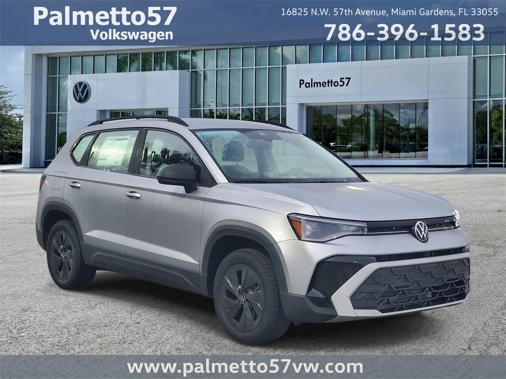 new 2025 Volkswagen Taos car, priced at $25,554