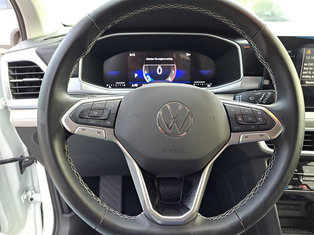 used 2025 Volkswagen Taos car, priced at $24,191