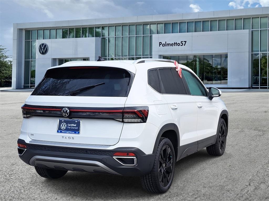 used 2025 Volkswagen Taos car, priced at $24,191