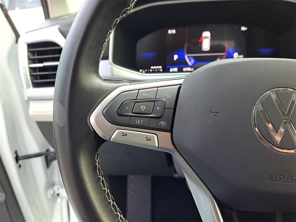 used 2025 Volkswagen Taos car, priced at $24,191